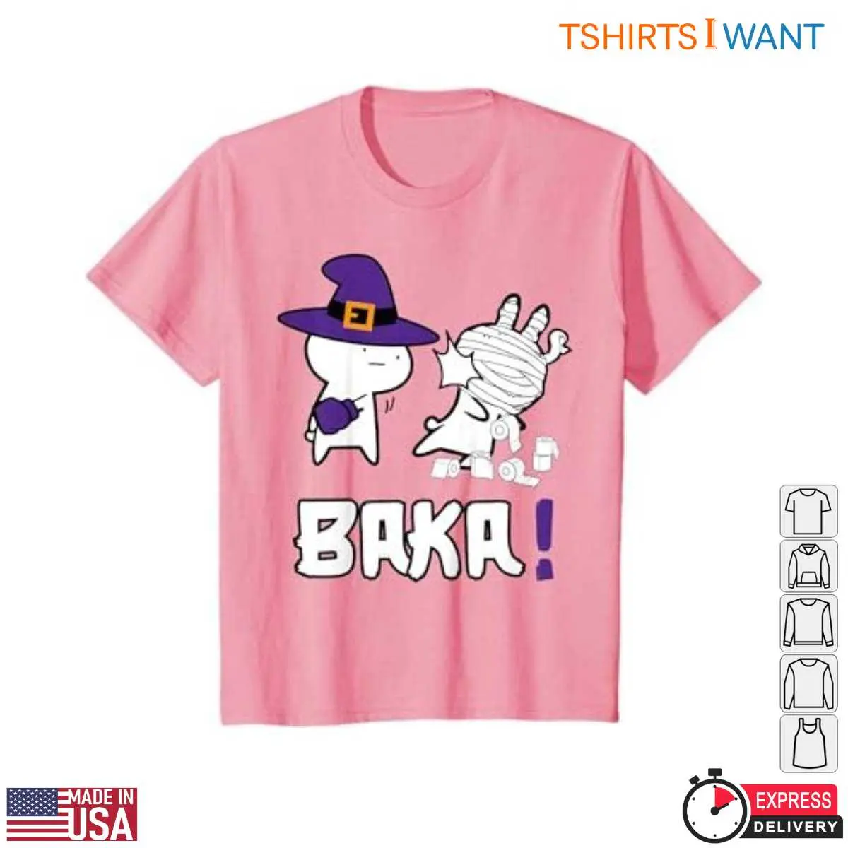 Halloween T Shirts Funny Anime Baka Witch Mummy 7 1.jpg