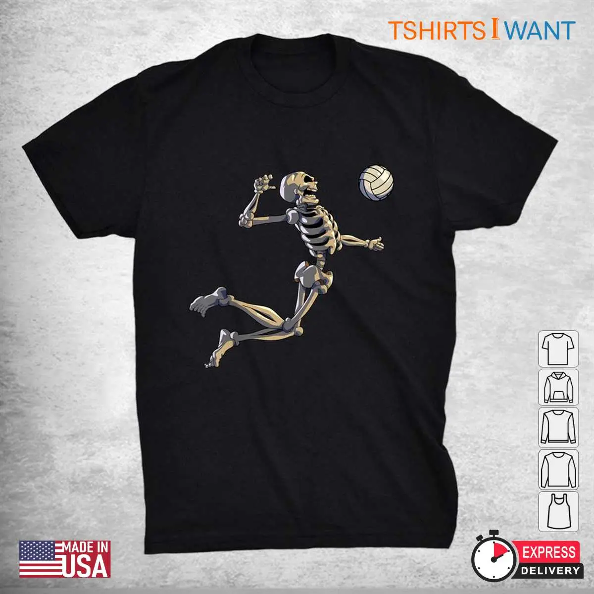 Halloween Volleyball Skeleton Player Tee 1 1.jpg