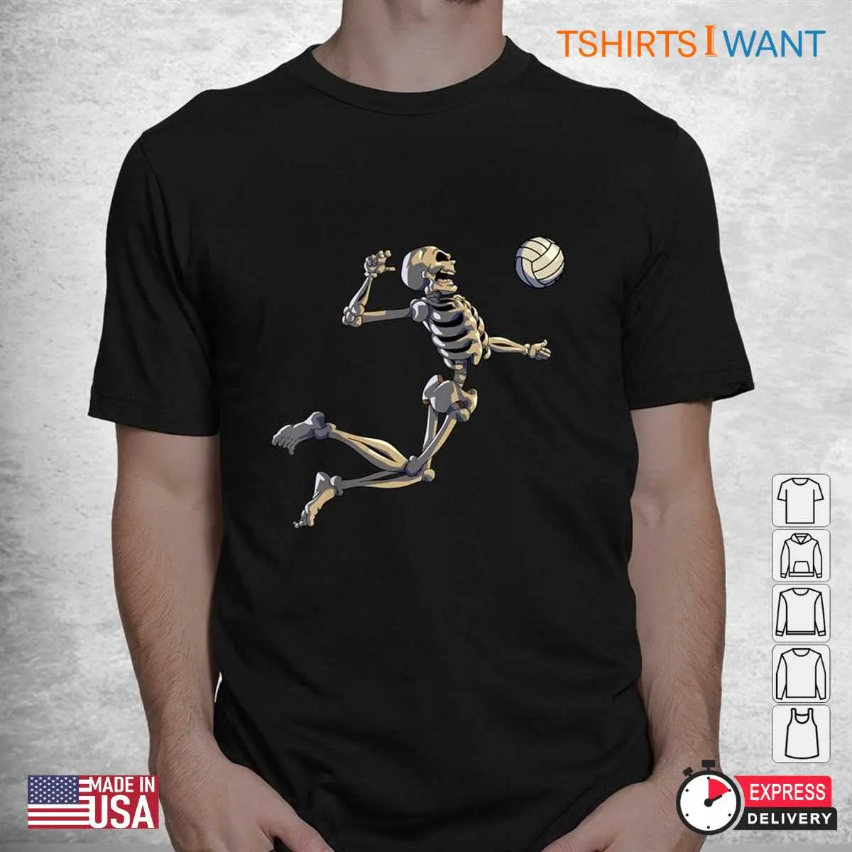 Halloween Volleyball Skeleton Player Tee 2 1.jpg