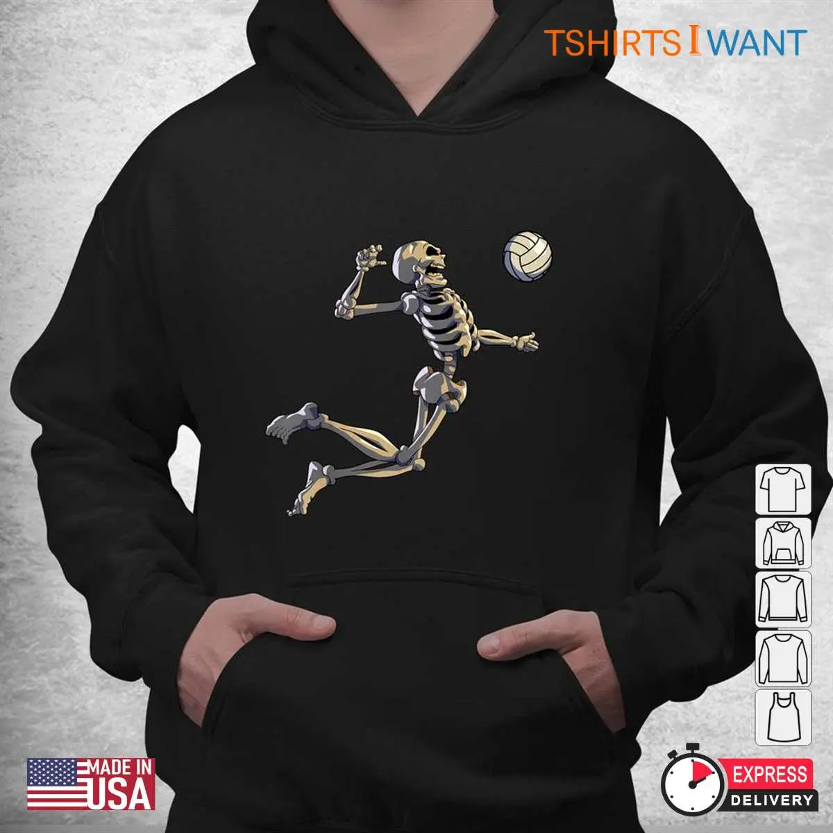 Halloween Volleyball Skeleton Player Tee 4 1.jpg