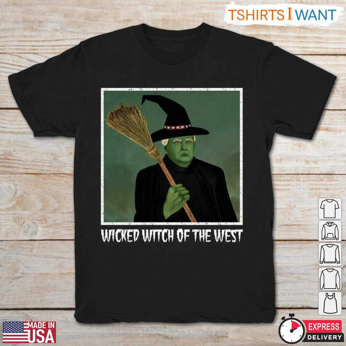Halloween Wicked Witch of the West Trump T Shirt 1 1.jpg