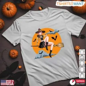 Halloween Witch T-Shirt Anime Broomstick Design 5 Halloween Witch T Shirt Anime Broomstick Design 3 1.jpg