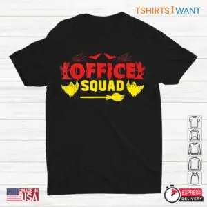 Halloween Work Shirt: Office Squad Spooky Season Work Halloween Costume