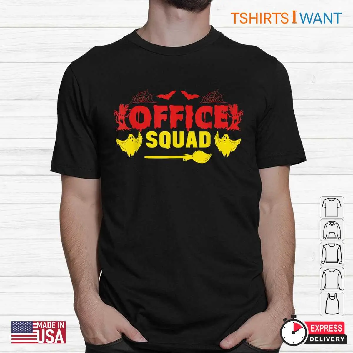 Halloween Work Shirt: Office Squad Spooky Season Work Halloween Costume 12 Halloween Work Shirt Office Squad Spooky Tee 2