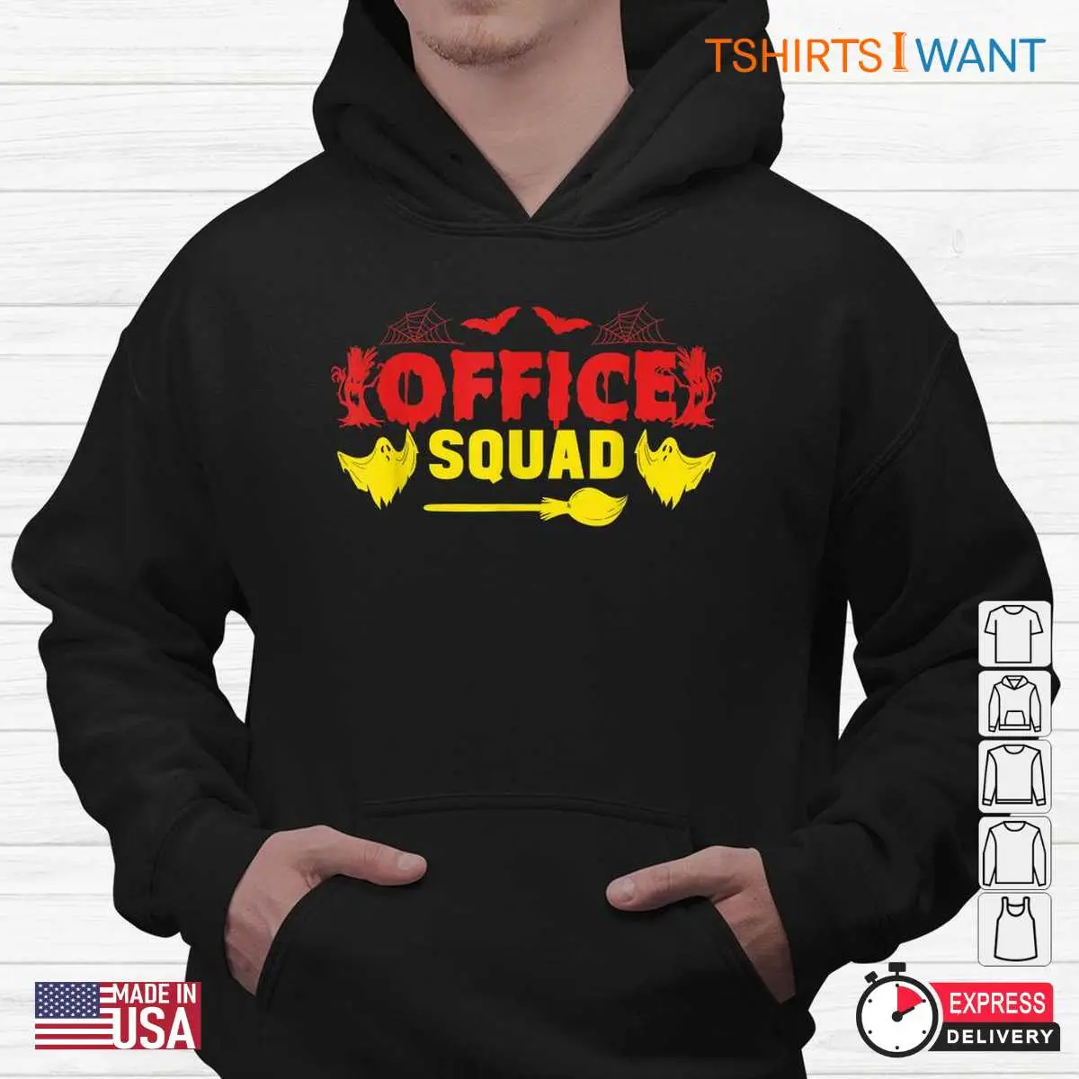 Halloween Work Shirt: Office Squad Spooky Season Work Halloween Costume 13 Halloween Work Shirt Office Squad Spooky Tee 4