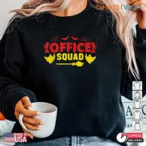 Halloween Work Shirt: Office Squad Spooky Season Work Halloween Costume 11 Halloween Work Shirt Office Squad Spooky Tee 6 1.jpg