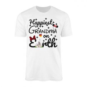 Happiest Grandma on Earth T Shirt E28093 Cute Disney Inspired Tee 1.jpg