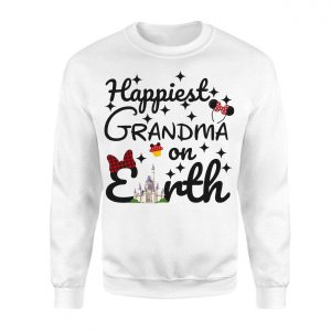 Happiest Grandma on Earth T Shirt E28093 Cute Disney Inspired Tee 3.jpg