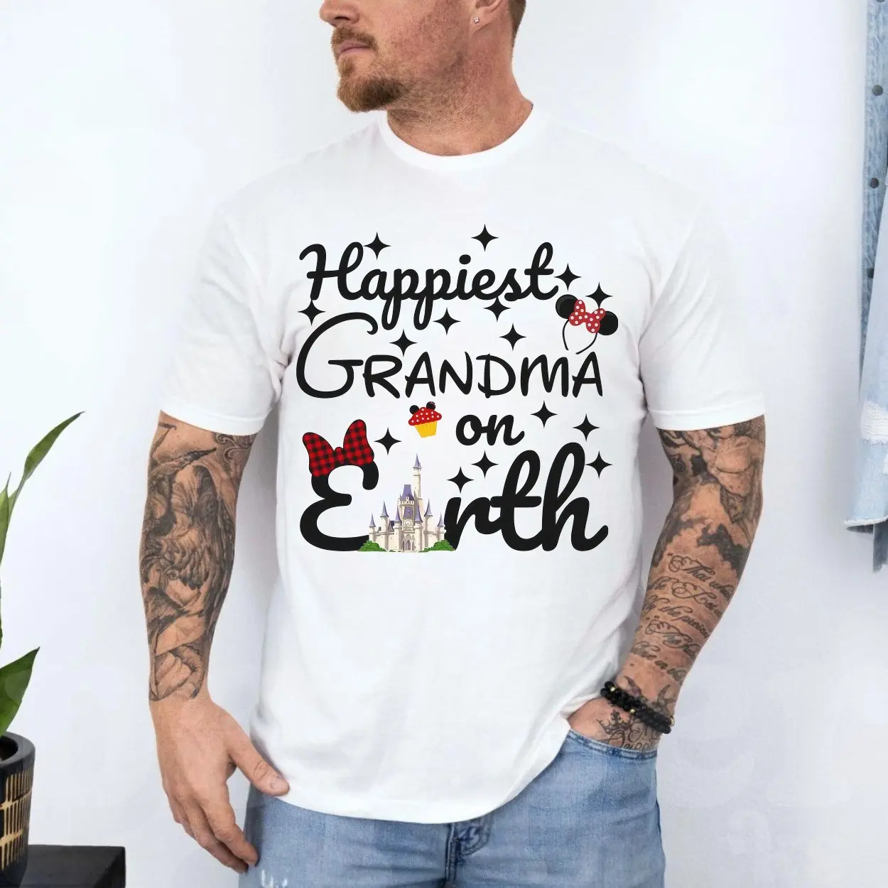 Happiest Grandma on Earth T Shirt E28093 Cute Disney Inspired Tee 4.jpg