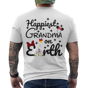 Happiest Grandma on Earth T Shirt E28093 Cute Disney Inspired Tee 6.jpg