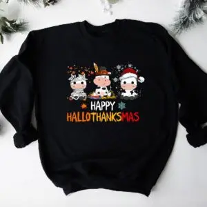 Happy HalloThanksMas Cow Lover Thanksgiving Sweatshirt 9 Happy HalloThanksMas Cow Lover Thanksgiving Sweatshirt 5 1.jpg