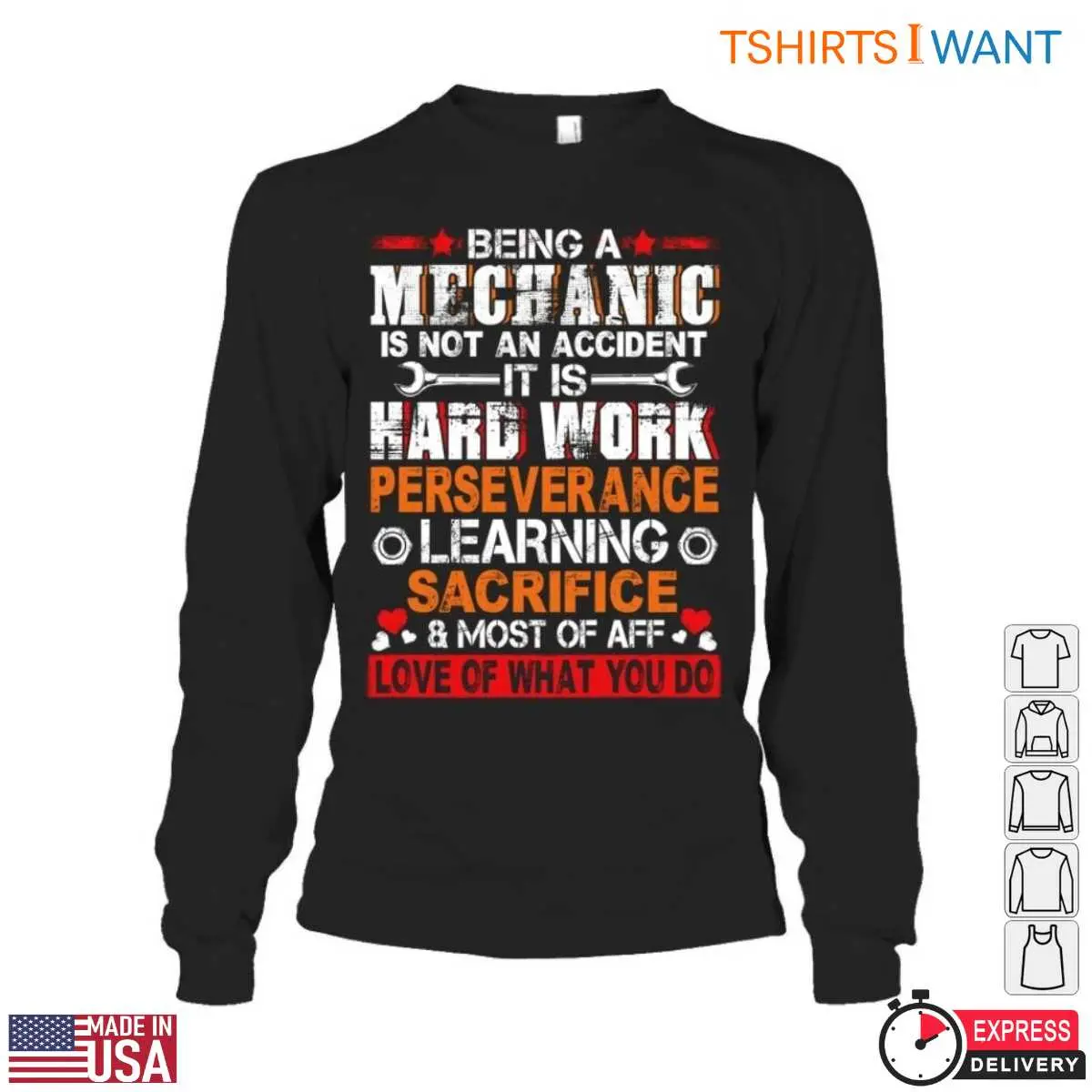 Hard Work And Passion Mechanic Motivational Gift Tee 2 1.jpg