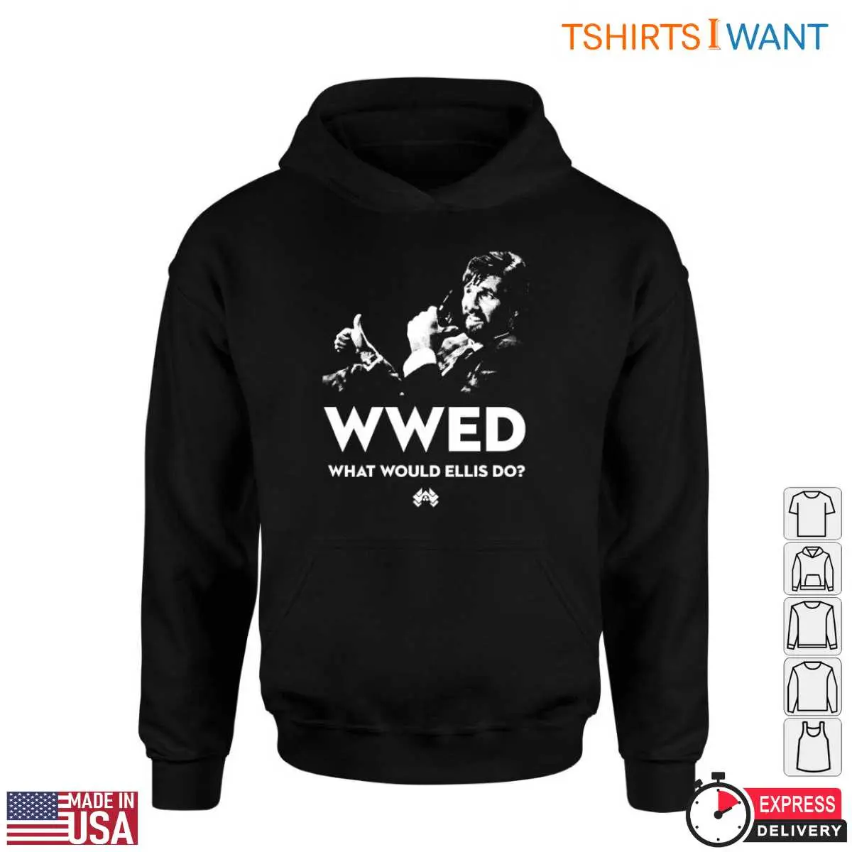 Harry Ellis Die Hard T Shirt WWED What Would Ellis Do Quote 4 1.jpg