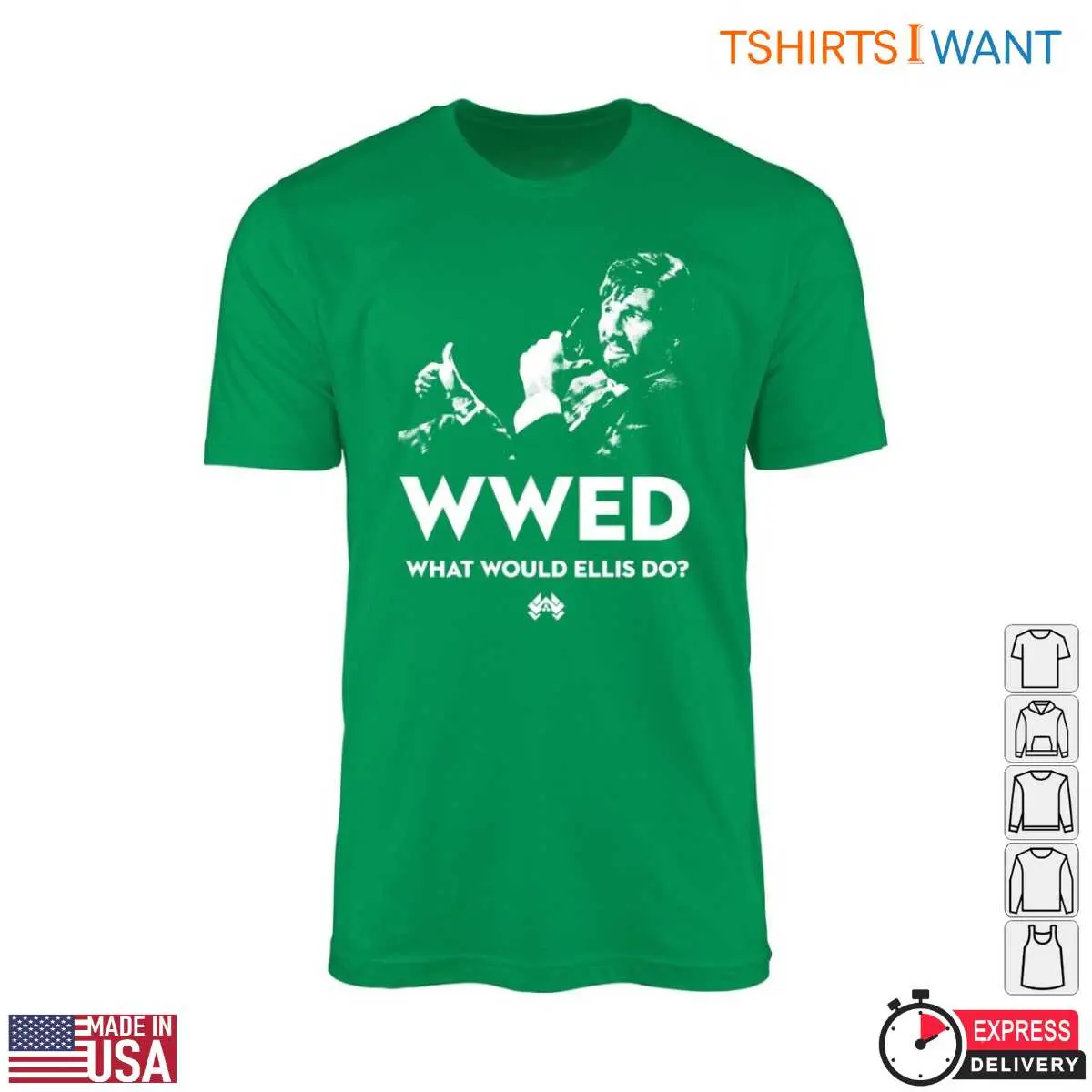 Harry Ellis Die Hard T Shirt WWED What Would Ellis Do Quote 5 1.jpg
