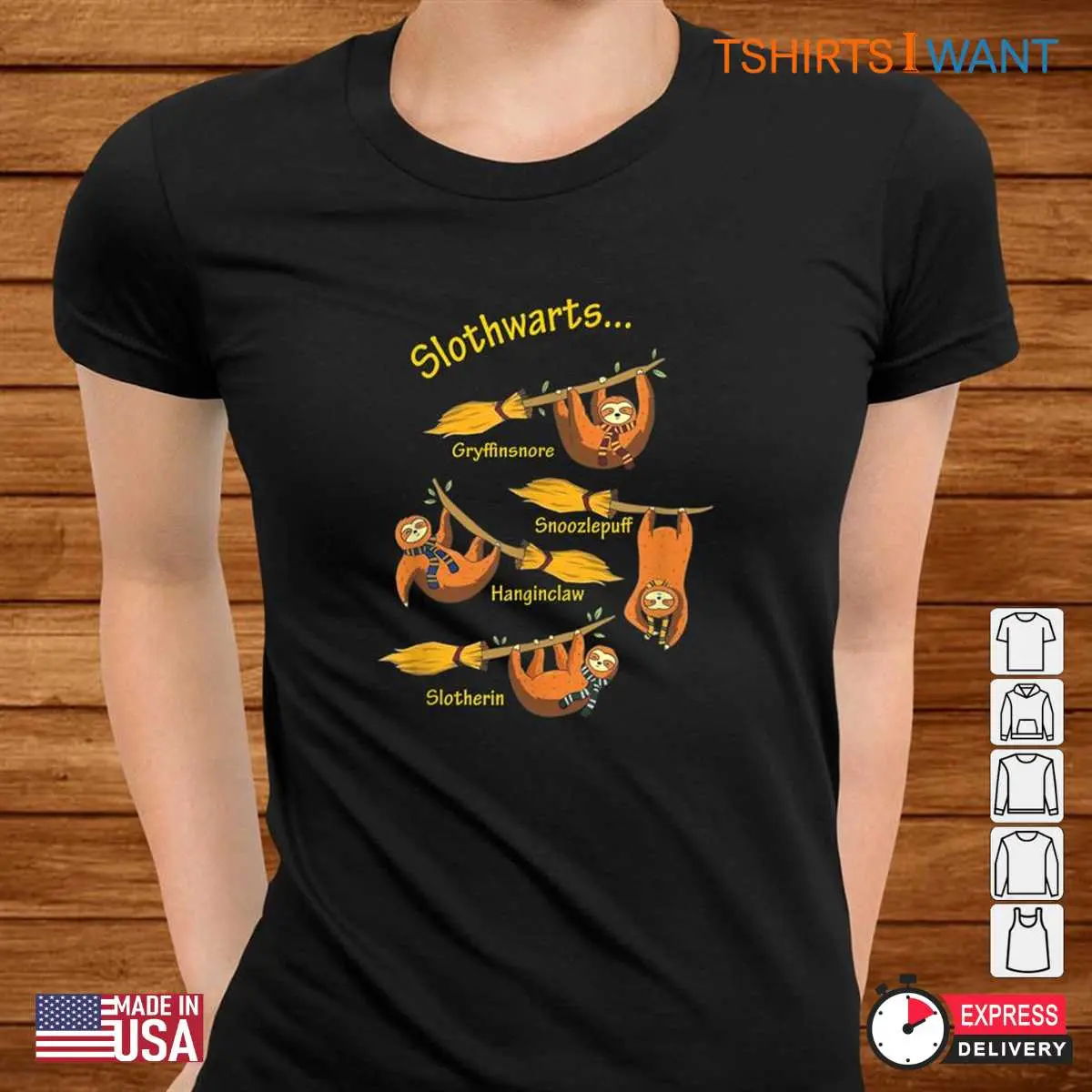 Harry Potter Halloween Shirt Slothwarts Magical Tee 3 1.jpg