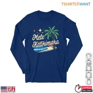 Mele Kalikimaka Christmas T-Shirt – Festive Hawaiian Holiday Tee 6 Hawaiian Christmas T Shirt E28093 Mele Kalikimaka with Palm Tree Design 2.jpg