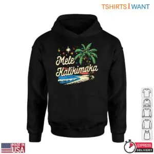 Mele Kalikimaka Christmas T-Shirt – Festive Hawaiian Holiday Tee 8 Hawaiian Christmas T Shirt E28093 Mele Kalikimaka with Palm Tree Design 4.jpg