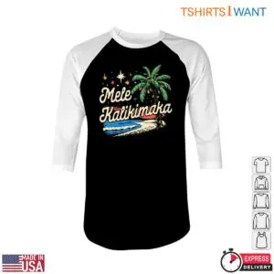 Mele Kalikimaka Christmas T-Shirt – Festive Hawaiian Holiday Tee 9 Hawaiian Christmas T Shirt E28093 Mele Kalikimaka with Palm Tree Design 5.jpg