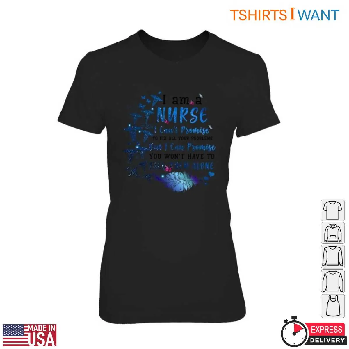 Heartfelt Promise Message With Butterflies Nurse Life T-Shirt 2 Heartfelt Promise Message With Butterflies Nurse Life T Shirt 2 1.jpg