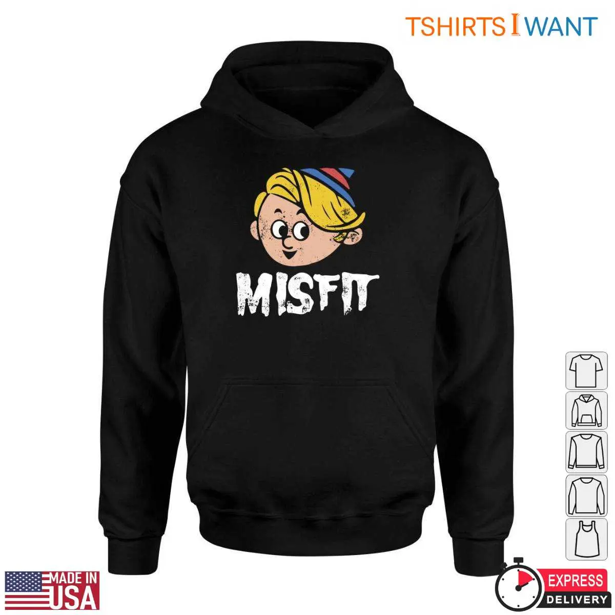 Hermey T-Shirt – Classic Cartoon Character Graphic Tee 4 Hermey T Shirt E28093 Classic Cartoon Character Tee 4.jpg
