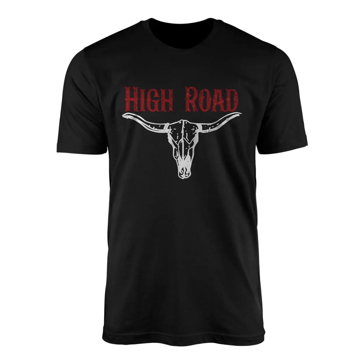 High Road Longhorn Skull Western Cowboy T-Shirt 1 High Road Longhorn Skull Western Cowboy T Shirt 1 1.jpg