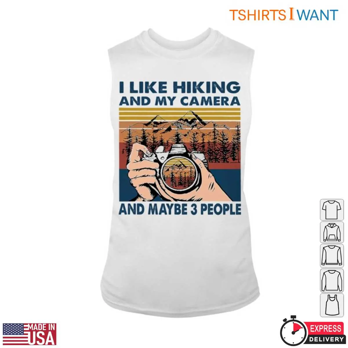 Hiking And Photography Shirt - Funny Camera And Adventure Design Photography Gifts T-Shirt 13 Hiking And Photography Shirt Detail