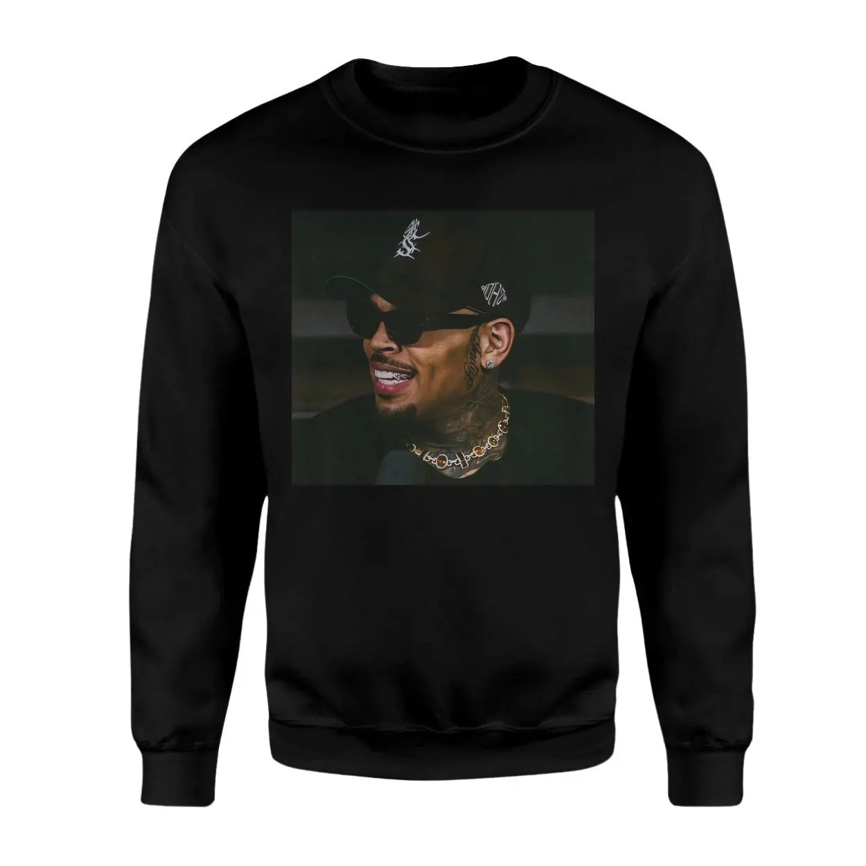 Hip Hop Rapper Graphic Tee E28093 Streetwear Black T Shirt 3.jpg