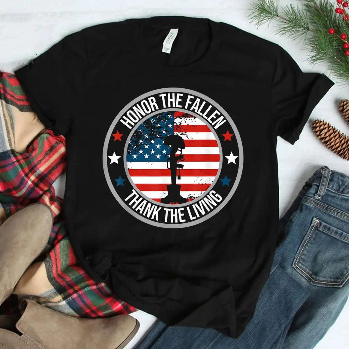 Honor Fallen Thank Living Memorial Day Veteran Shirt 3 1 1.jpg