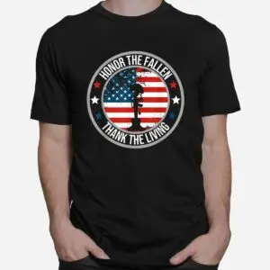 Honor Fallen Thank Living Veteran Flag T-Shirt 6 Honor Fallen Thank Living Veteran Flag T Shirt 2 1 1.jpg