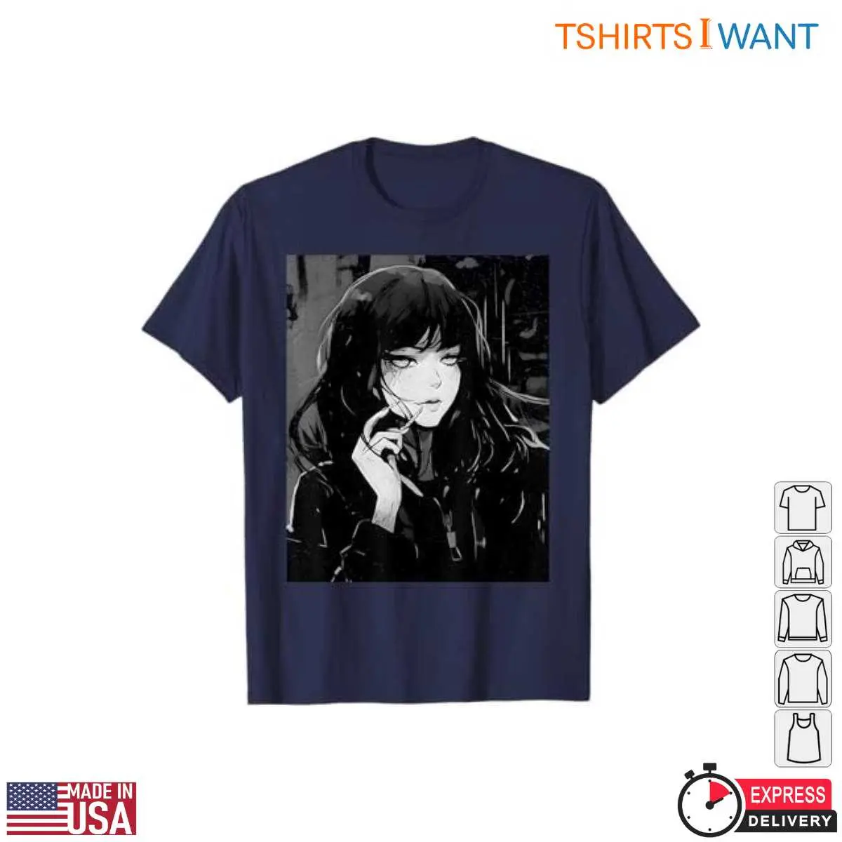 Horror Anime Aesthetic Dark Girl T Shirt 1 1.jpg