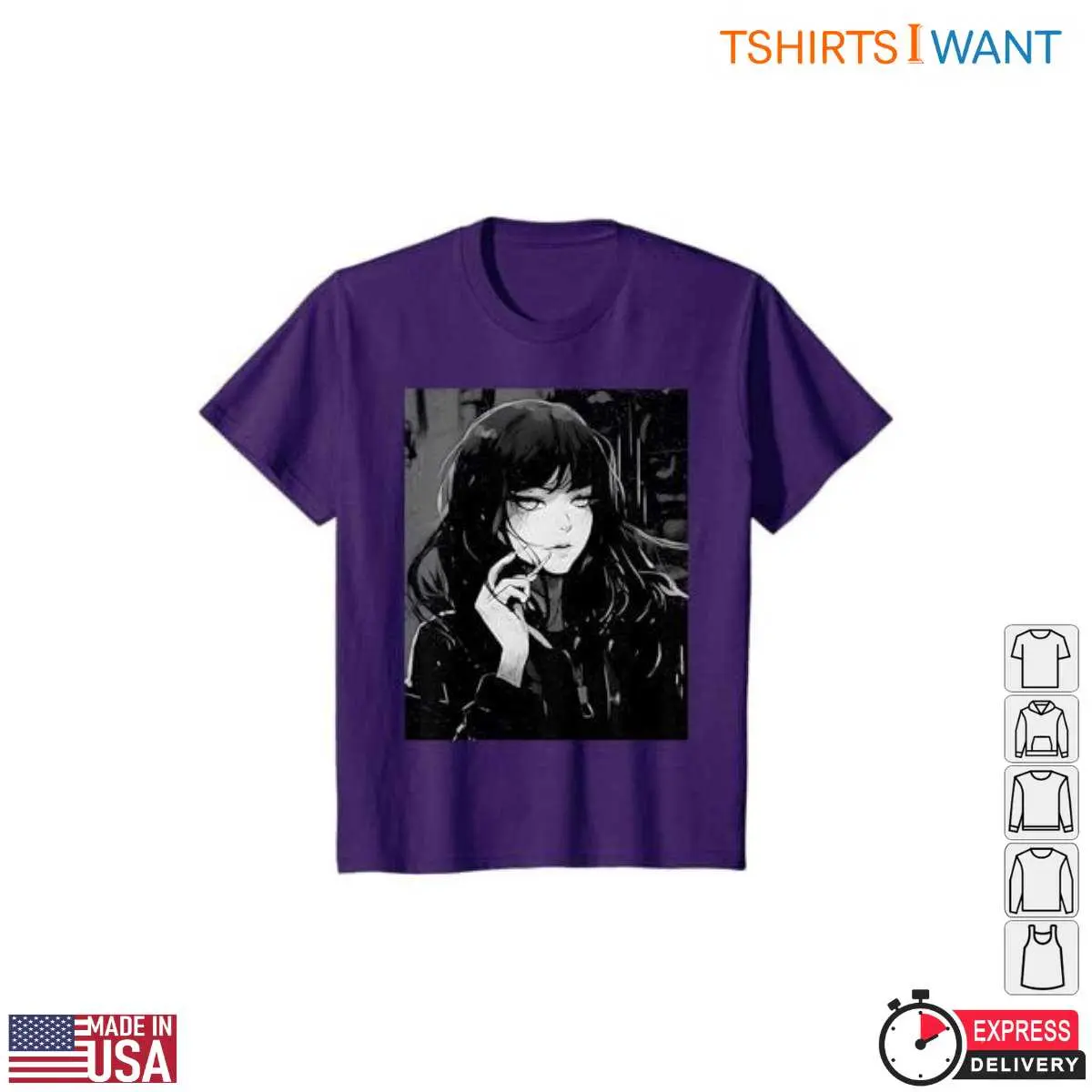 Horror Anime Aesthetic Dark Girl T Shirt 7 1.jpg