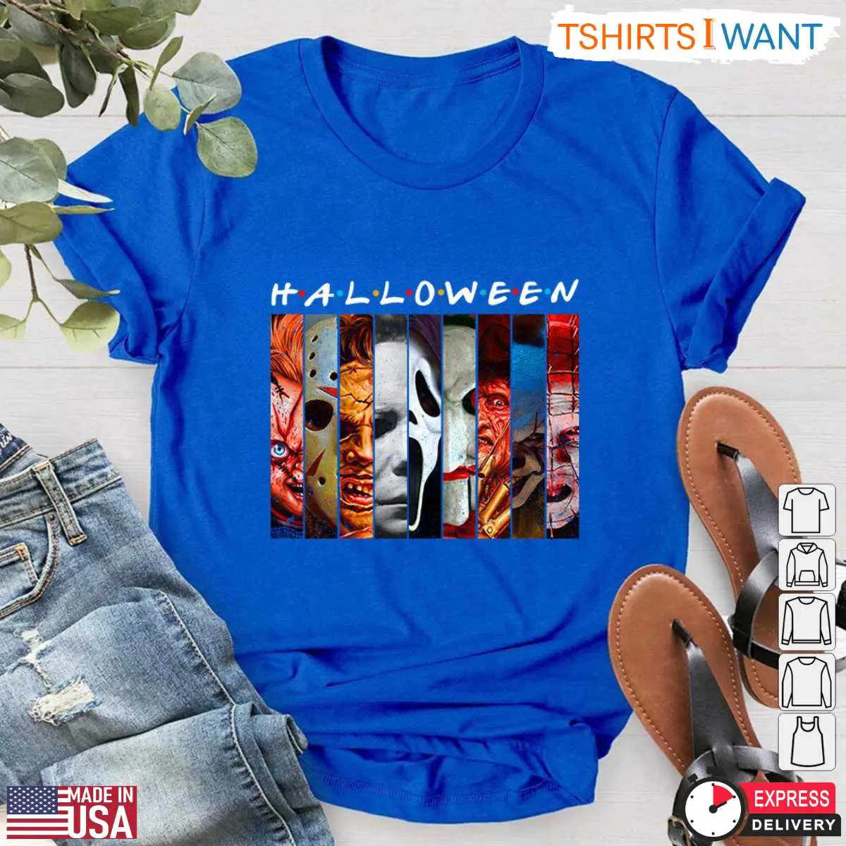 Horror Characters To Be For Halloween T Shirt 5 1.jpg