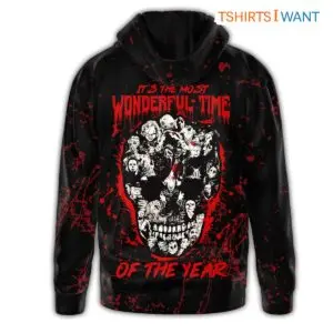 Horror Movie Character Hoodie - Wonderful Time of the Year, Spooky Season Zip-Up, All Over Printed 7 Horror Movie Character Hoodies Spooky Season Zip Up 4 1 1.jpg