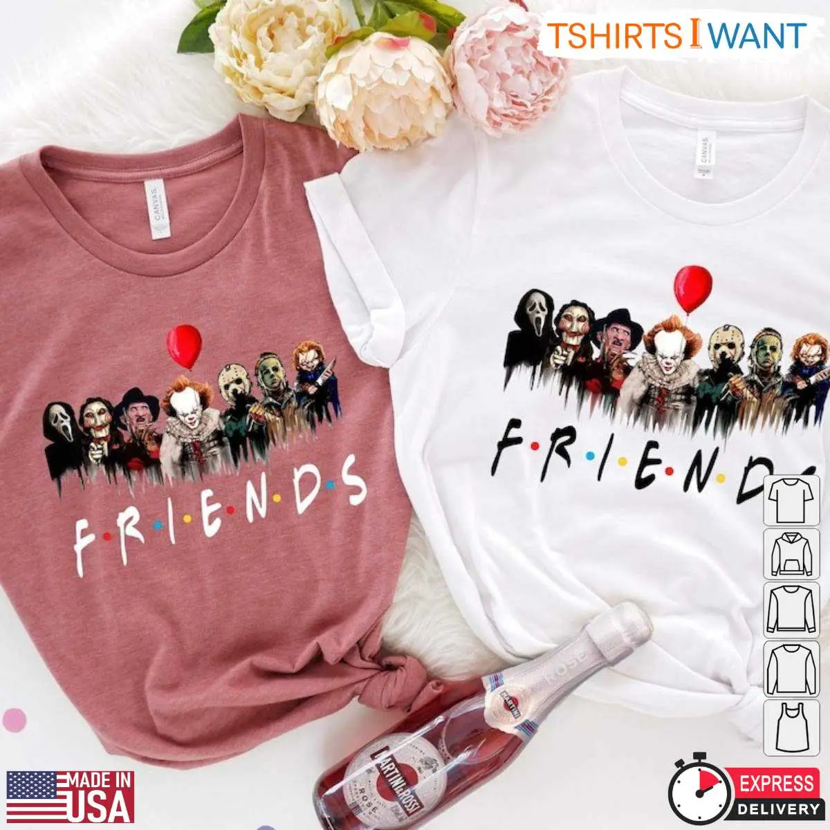 Horror Movie Characters FRIENDS Style Sweatshirt 6 1.jpg