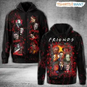 Horror Movie Characters Hoodie - Spooky Season Slasher Film Fan Zip-Up 3D Hoodie 5 Horror Movie Characters Hoodie Spooky Slasher 3D Zip Up 2 1 1.jpg