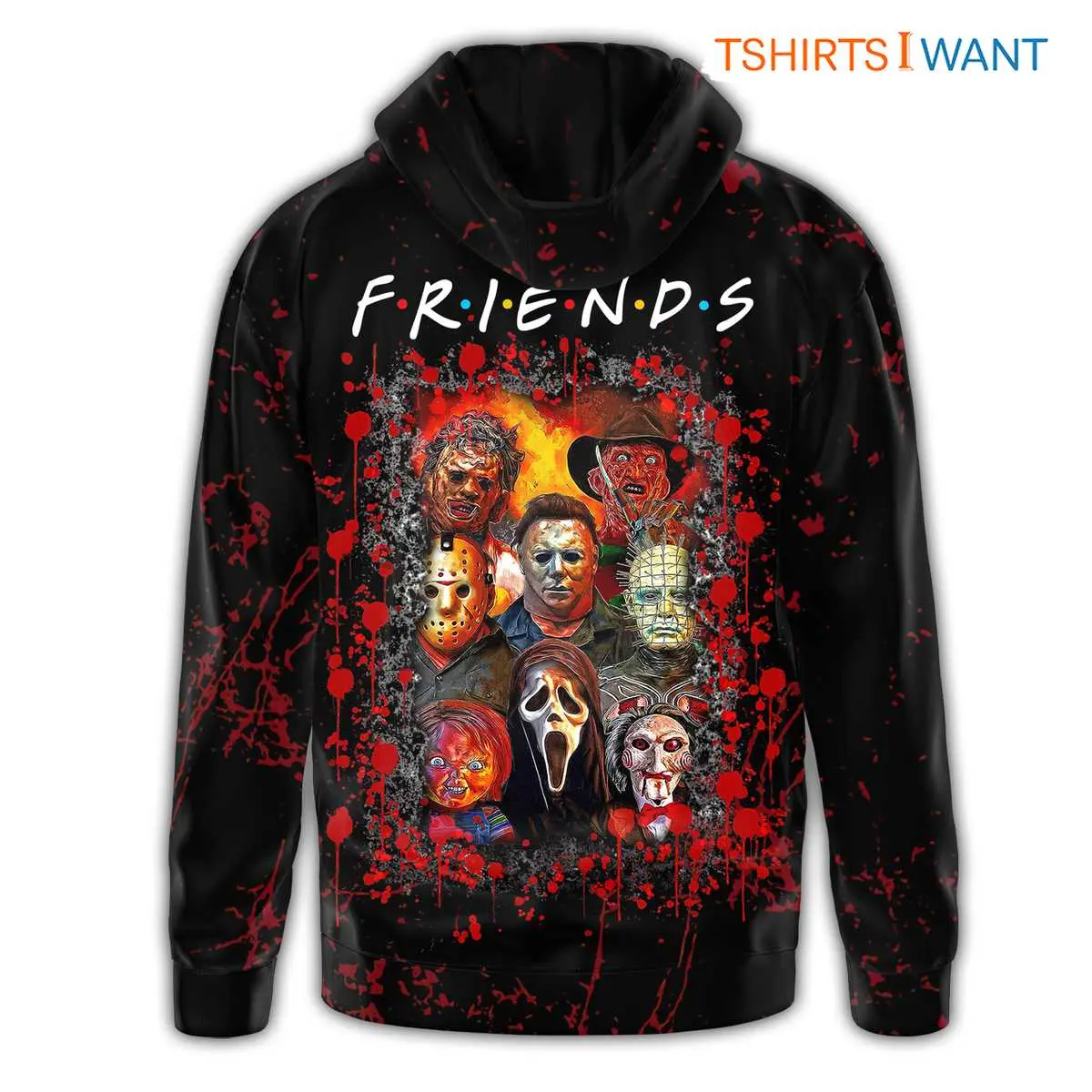 Horror Movie Characters Hoodie - Spooky Season Slasher Film Fan Zip-Up 3D Hoodie 3 Horror Movie Characters Hoodie Spooky Slasher 3D Zip Up 3 1 1.jpg