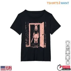 Horror Rabbit Mask Sinister Doorway T-Shirt 5 Horror Rabbit Mask Sinister Doorway T Shirt 2 1.jpg