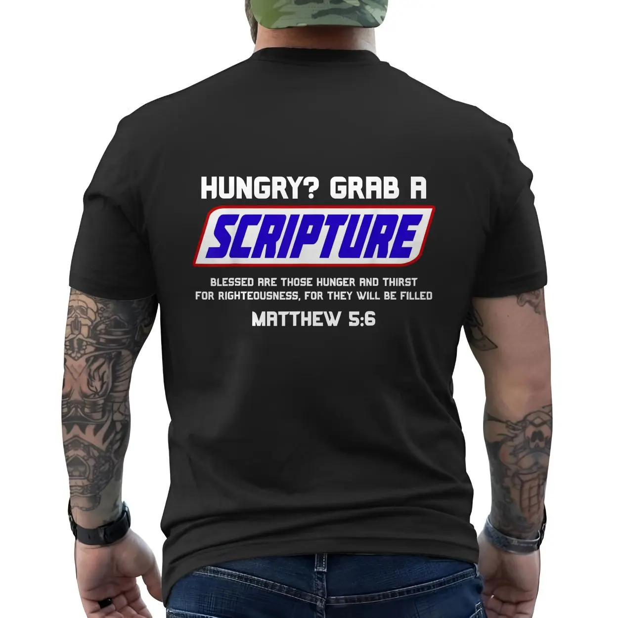 Hungry Grab A Scripture Matthew 5 6 Christian T Shirt 6 1.jpg