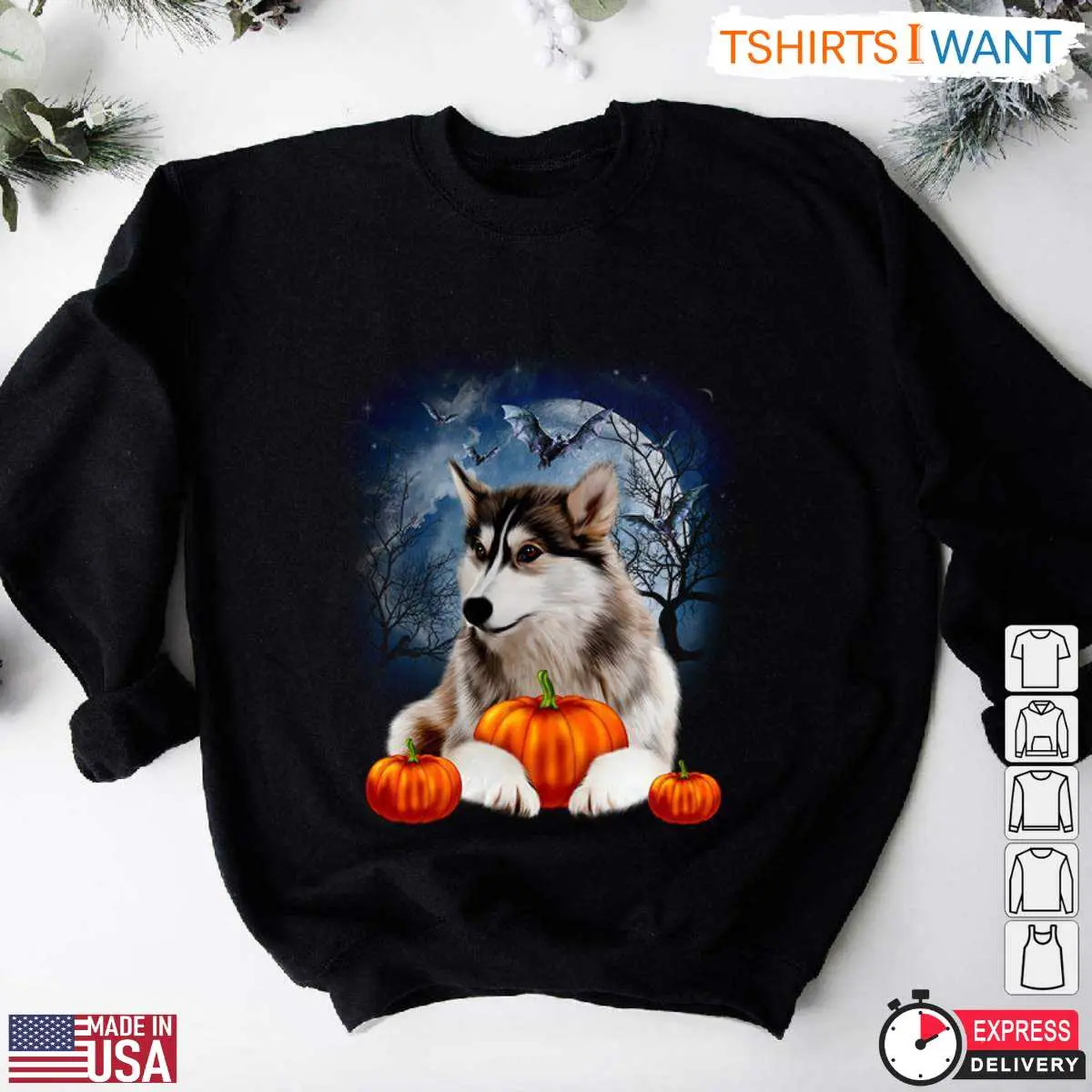 Husky Halloween Night Pumpkin Sweatshirt 2 1.jpg