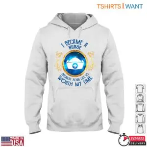 I Became a Nurse T-Shirt - Inspirational Graphic with Medical Mask and Meaningful Quote 9 I Became A Nurse Quote Shirt 4 1.jpg