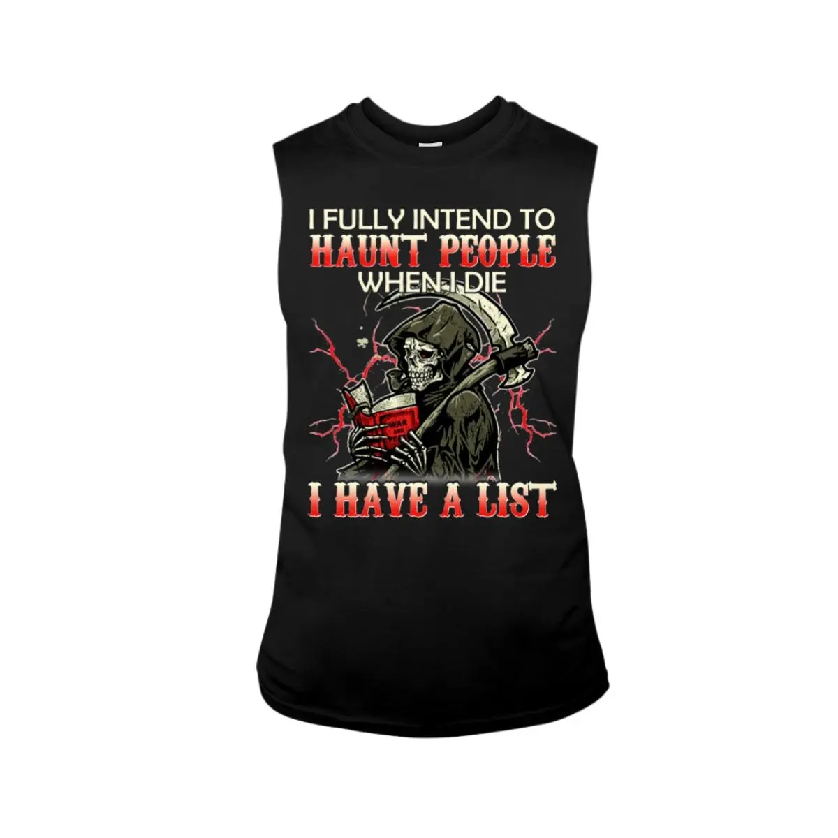 I Fully Intend To Haunt People When I Die Funny Ghost Haunting T Shirt 4