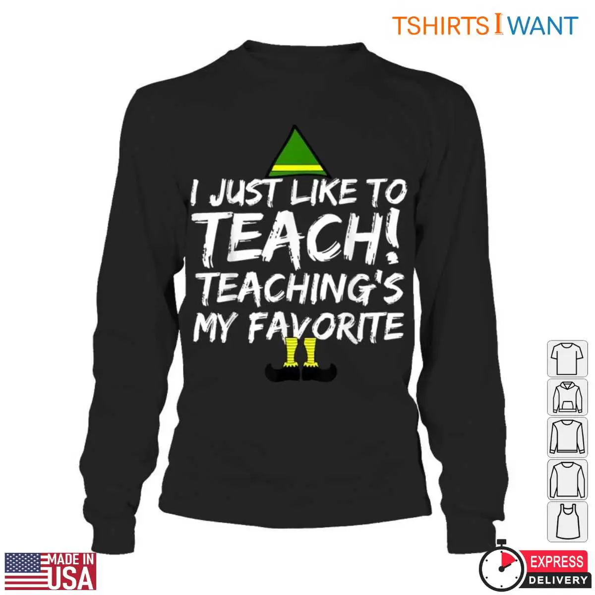 I Just Like to Teach Funny Teacher T Shirt 5 1.jpg