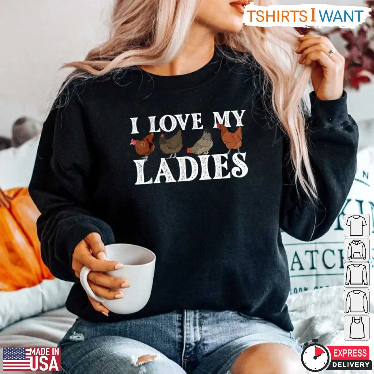 I Love My Ladies Chicken Farming Shirt 5 1.jpg