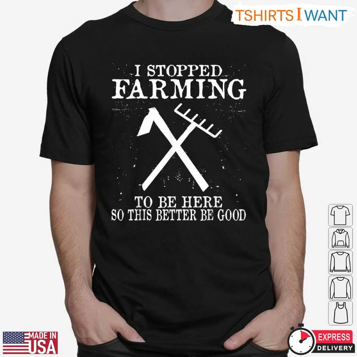 I Stopped Farming To Be Here Funny Farm T Shirt 2 1.jpg