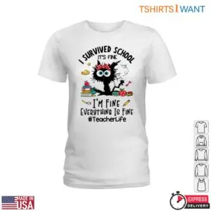I Survived School T-Shirt - Funny Teacher Life Shirt with Cute Character 8 I Survived School T Shirt Funny Teacher Life Shirt with Cute Character 3 1.jpg
