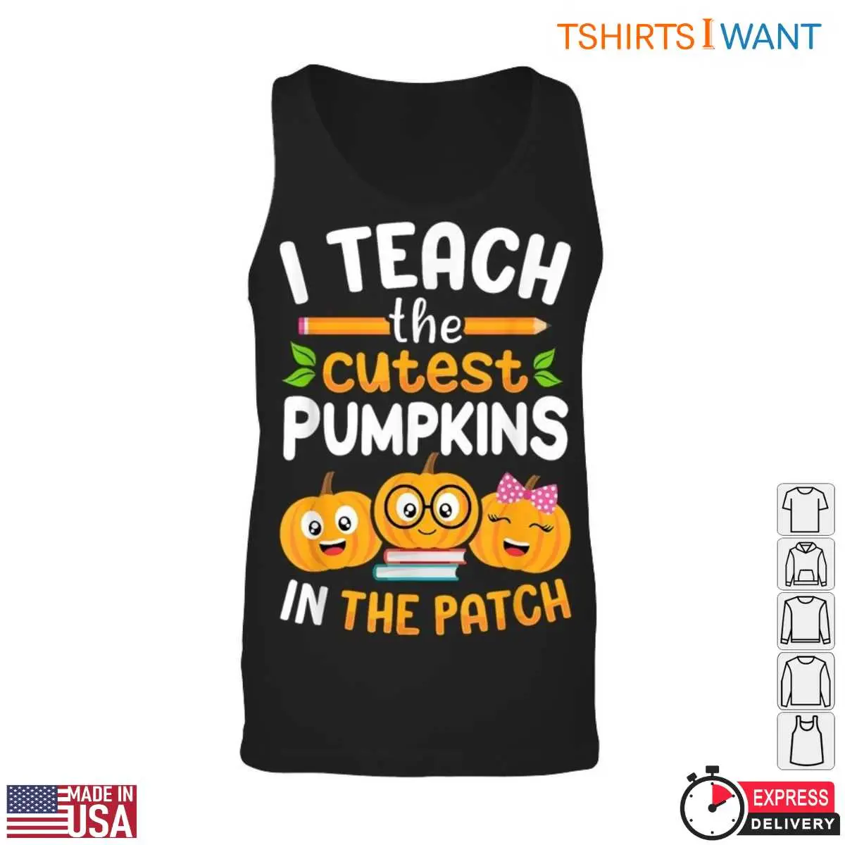 I Teach the Cutest Pumpkins in the Patch T Shirt E28093 Teacher Halloween Shirt 3.jpg