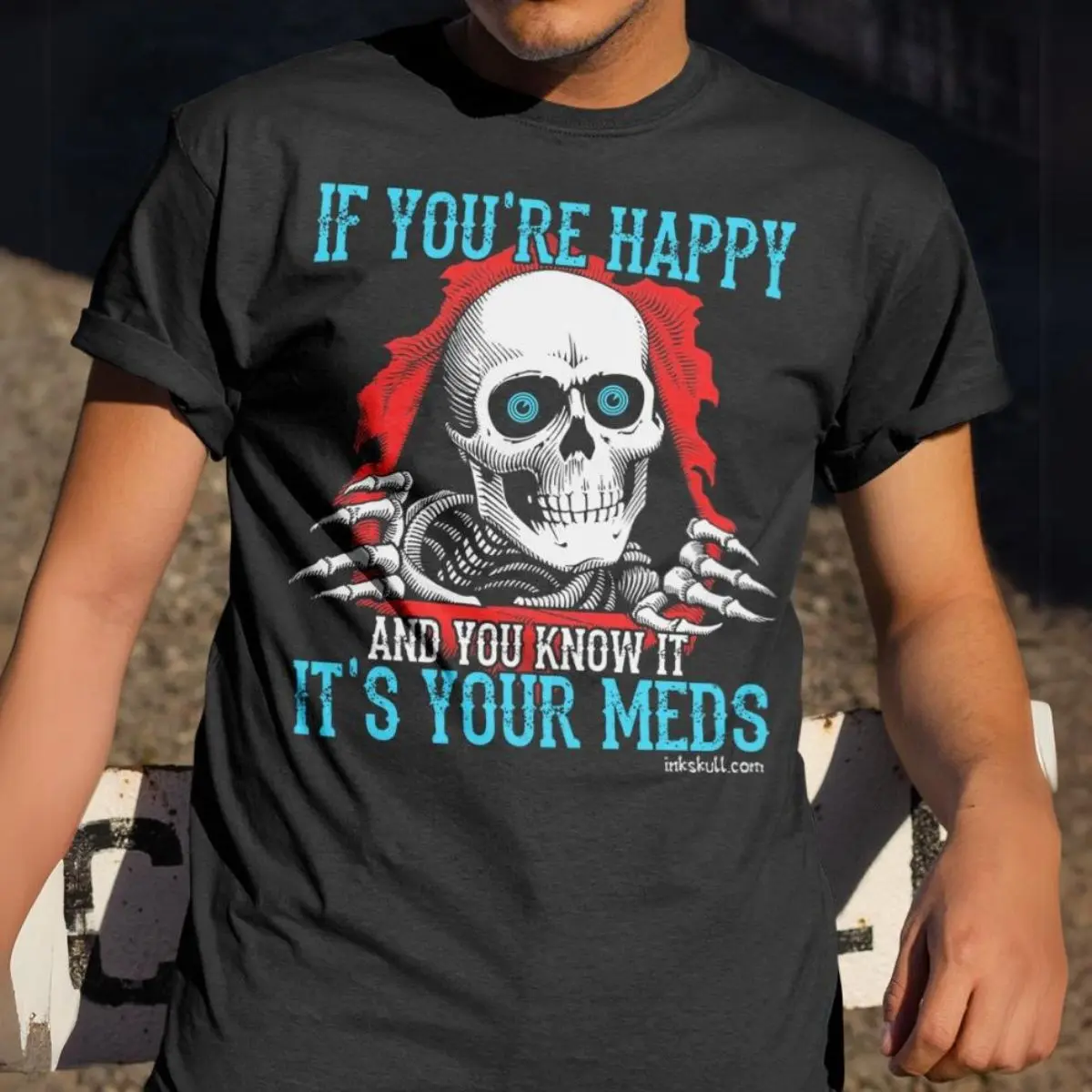 If You're Happy and You Know It It's Your Meds Shirt If You're Happy and You Know It It's Your Meds Shirt