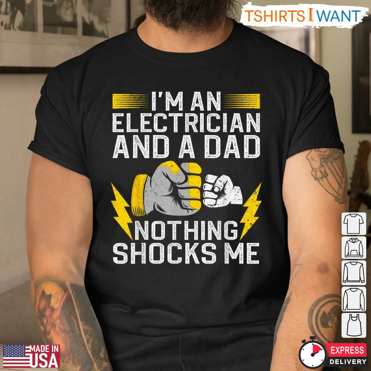 Im An Electrician And A Dad Power Father Master Electrician T Shirt 4 1.jpg