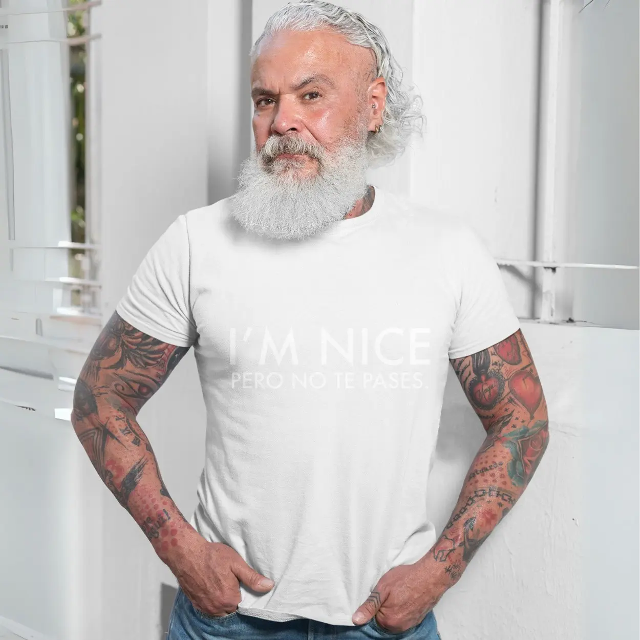 Im Nice Pero No Te Pases Spanish Quote T Shirt 7 1.jpg