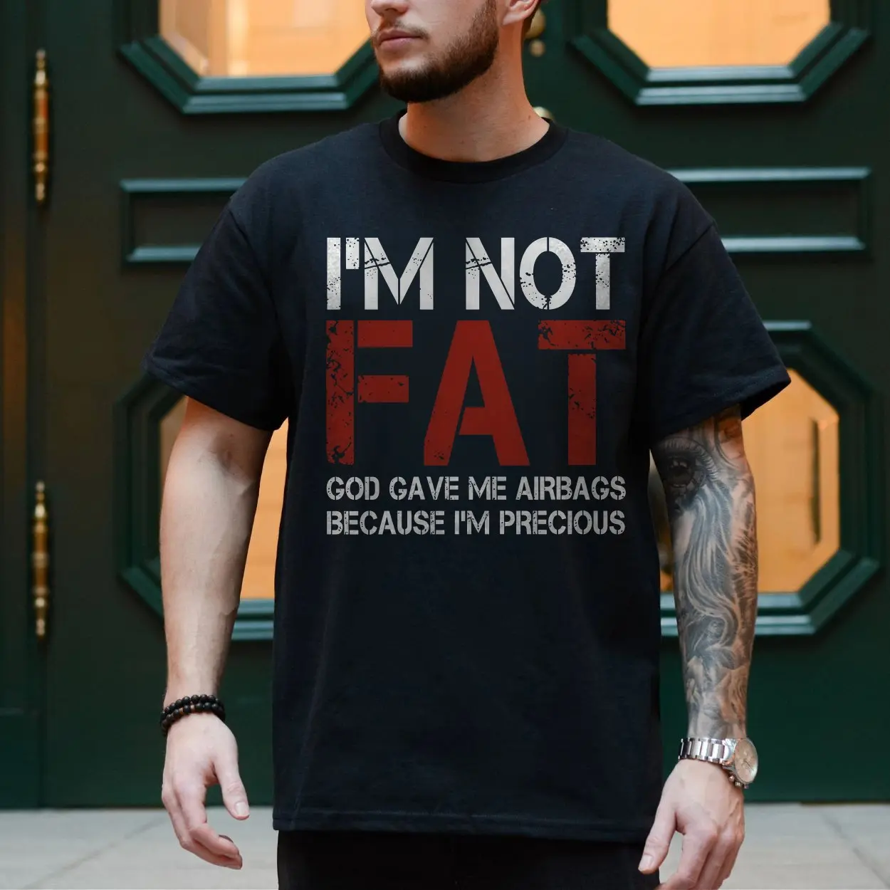 Im Not Fat Im Precious Funny Dad Bod T Shirt Gag Gift 4 1.jpg